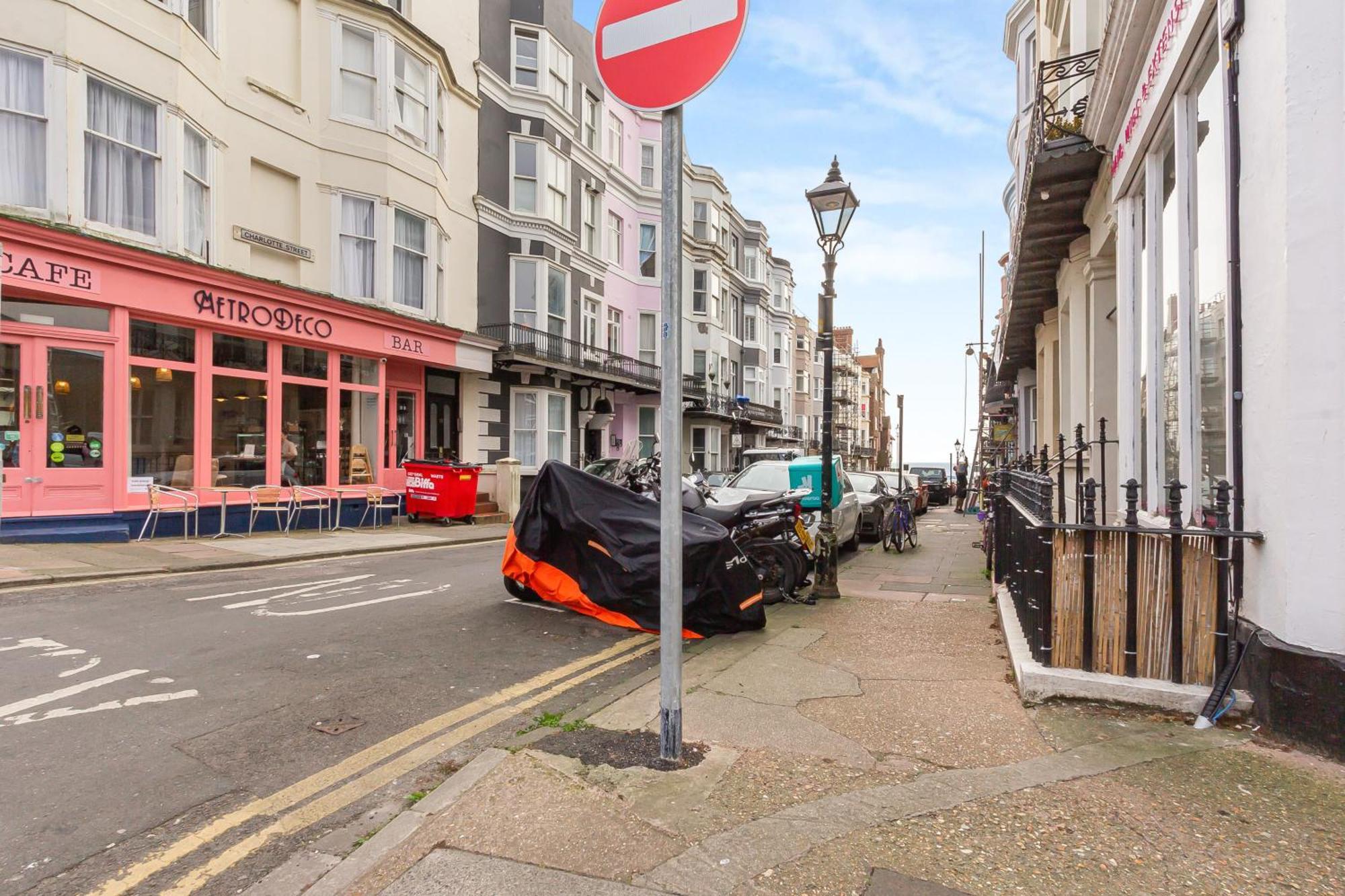 Cosy Studio Flat Moments From The Beach, Kemptown Brighton Exterior foto
